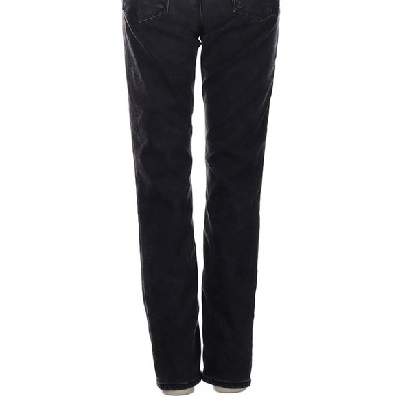 J Brand Jeans Paisley Design Blk Gray Straight Leg Low Rise Sz 27 #471 - Picture 4 of 4